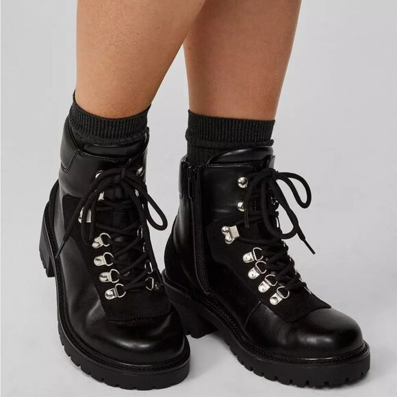 NWT Torrid Lace-Up Hiker Bootie (WW) - Picture 6 of 6